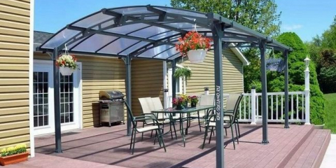 Jak vyrobit kovový altán vlastníma rukama